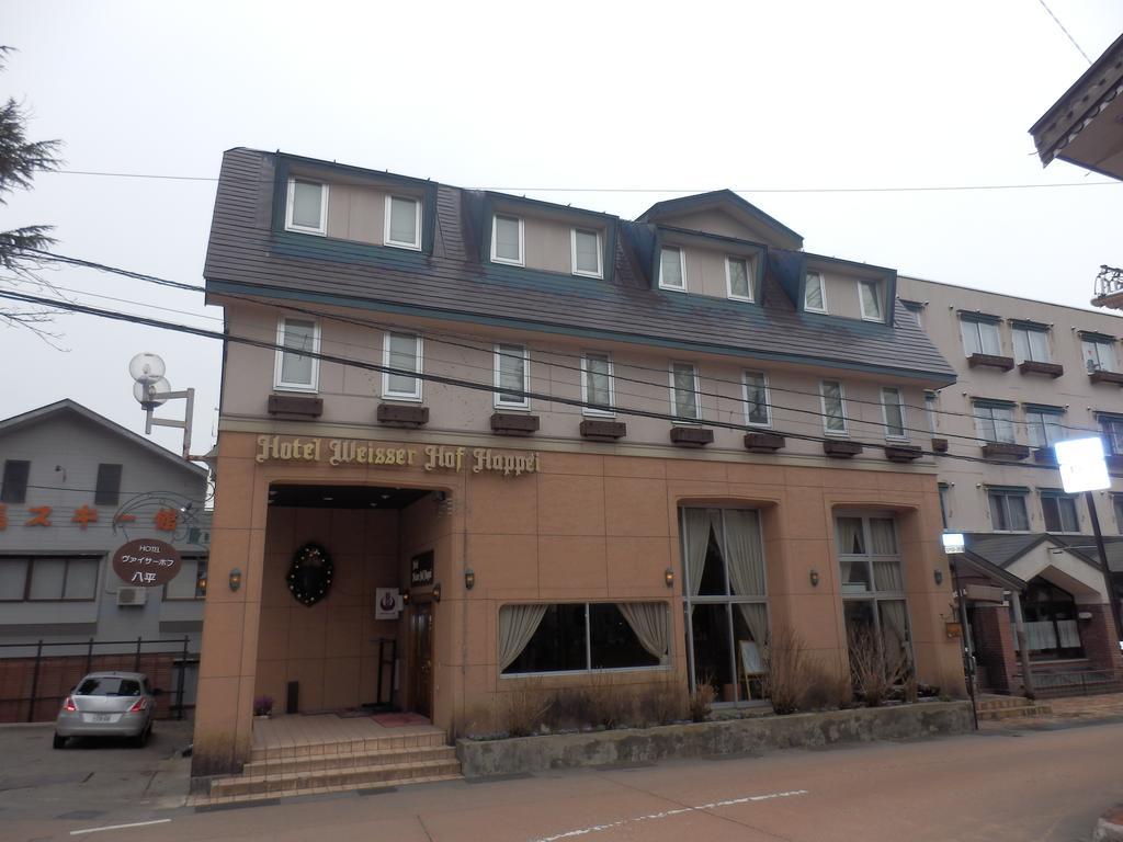 Hotel Weisser Hof Happei Hakuba Exterior foto