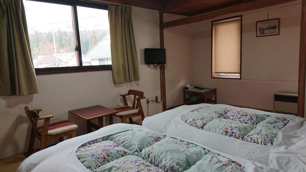 Hotel Weisser Hof Happei Hakuba Exterior foto